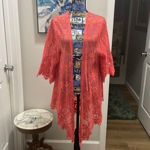 Torrid Kimono, 3/4 sleeve, Sz 1W